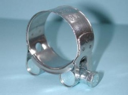 Exhaust Pipe Clamp Stainless 37mm to 40mm EX3740 A19