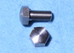 01) 3/8 BSF Hex Bolt x 3/4'' Domed Stainless Steel HB38034D