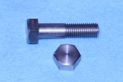 04) 3/8  BSF x 1-1/2'' Stainless Hex Bolt HB38112