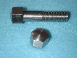 03) 5/16 Bolt Domed 0.445''A/F Stainless Steel BSF x 1'' HB516100DS