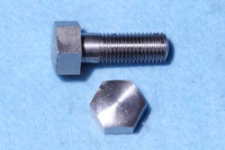 01) 7/16 BSF Hex Bolt X 1'' Domed Stainless Steel HB716100D