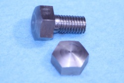01) 1/4 BSF Bolt x 1/2'' Domed Stainless Steel HB14012D