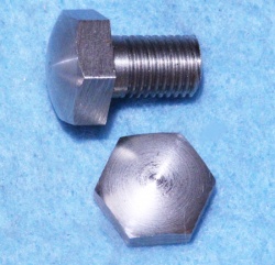 01) 5/16 Cycle X 1/2''  Bolt Domed Stainless Steel HC516012D