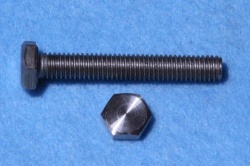 06) M6 40mm Stainless Hex Head Bolt HM0640 - N31