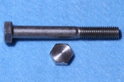 11) M8 65mm Stainless Hex Head Bolt HM0865 - N63