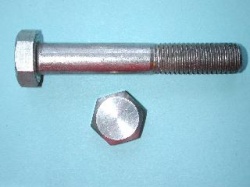 10) M12 75mm Stainless Hex Head Bolt HM1275 - N60