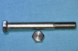 13) 7/16 UNF X 3-3/4'' Stainless Bolt HUF716334 - V4-26