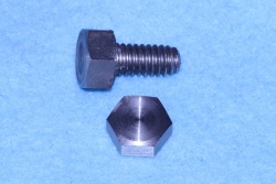 01) 1/4 Whitworth Bolt x 1/2'' Stainless Steel Hex HW14012