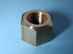 41) 7mm Nut Brass Deep NMF07SB - L42