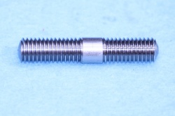 02) 1/4'' x 1-1/4'' BSF Stainless Steel Stud 26 tpi - STBB140114