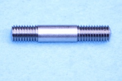 03) 1/4'' x 1-3/8'' BSF Stainless Steel Stud 26 tpi - STBB140138