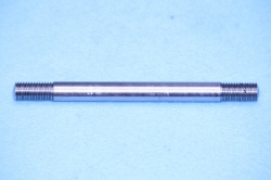 16) 3/8'' x 4-1/2'' BSF 20 tpi Stainless Steel Stud - STBB380412