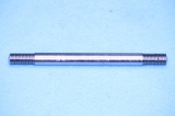 16) 3/8'' x 4-1/2'' BSF 20 tpi Stainless Steel Stud - STBB380412