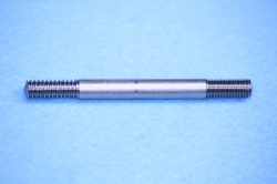 10) 1/4'' x 2-3/4'' Unf/Unc Stainless Steel Stud - STCF140234