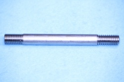 13) 3/8'' x 3-3/4'' Unc/Unf Stainless Steel Stud - STCF380334