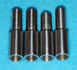 0382 Velocette Stainless Crankcase Adapters set of 4 V0069/7